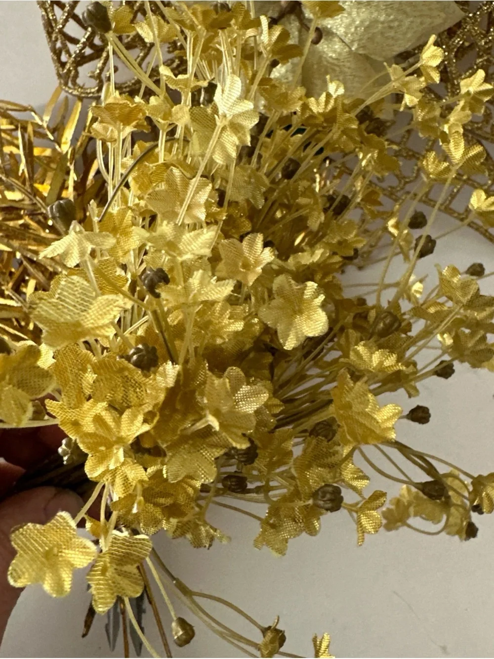 Vintage MCM ORNAMENT FLORAL PICKS